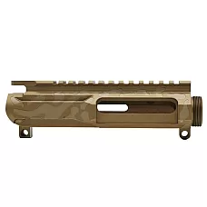 AR-47 7.62x39 16" Rifle Build Kit – Custom Cerakote Burnt Bronze Finish, Black Tanker, Free Float Handguard