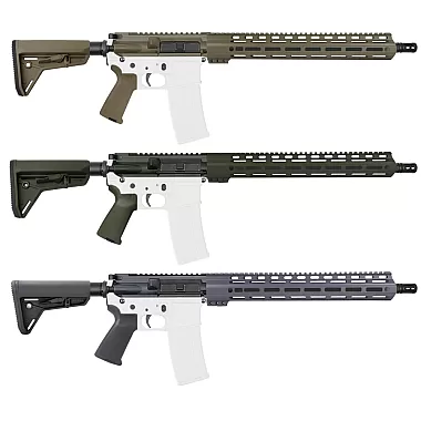 AR-9 16" Rifle Build Kit – 15" M-Lok, Magpul SL Stock, Mil-Spec Components – Choose Your Color