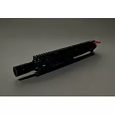 AR-15 300 Blackout 7.5" Patriotic Upper Assembly / Red Accents / Charging Handle / Shroud