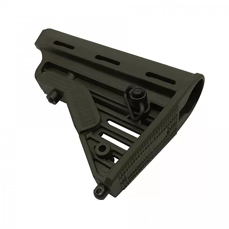 AR-9MM 6-Position Collapsible Stock Kit with 7oz Stainless Buffer, Blackhawk Knoxx Stock – Mil-Spec – Moriarti Arms