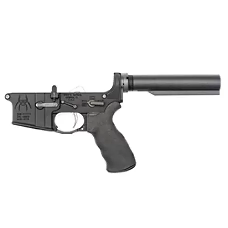 Spike’s Tactical Spider Logo AR-15 Lower Receiver – Enhanced LPK / No Stock