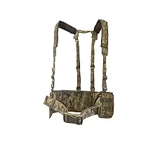 Warrior Belt – BRTZ Tactical Unloading Belt with Shoulder Straps – Pixel Camouflage