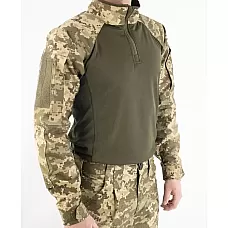 Ukrainian Army Pixel Camo Combat Shirt – MM14 | UBACS Military-Grade Design