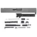 THE TITAN Glock 19 Complete Slide Kit - RMR Cut / Black Barrel / Choose Slide Color – Gen 3 Compatible