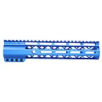AR-15 10" Air-Lok Series M-LOK Compression Free Floating Handguard with Monolithic Top Rail | Choose Color: Black, Red, Blue, Green, Purple, Gold