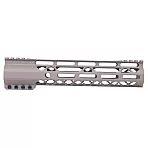 AR-15 10" AIR-LOK Series M-LOK Compression Free Floating Handguard -G2 – Available in Black, OD Green, FDE