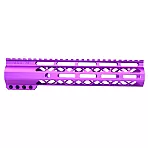 AR-15 10" Air-Lok Series M-LOK Compression Free Floating Handguard with Monolithic Top Rail | Choose Color: Black, Red, Blue, Green, Purple, Gold