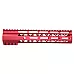 AR-15 10" Air-Lok Series M-LOK Compression Free Floating Handguard with Monolithic Top Rail | Choose Color: Black, Red, Blue, Green, Purple, Gold