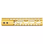 AR-15 10" Air Lite M-LOK Free Floating Handguard with Monolithic Top Rail | Choose Color: Red, Black, Blue, Green, Gold, FDE