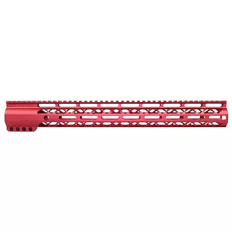 AR-15 16.5" AIR-LOK Series M-LOK Compression Free Floating Handguard With Monolithic Top Rail - Choose Anodized Color - US Made
