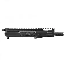 AR-15 5.56 NATO 5'' SLICK BILLET UPPER ASSEMBLY / 4'' MLOK / SHARK / FLAG DC and CH