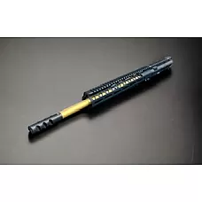 AR-15 5.56/.223 16" Carbine Upper Assembly / Gold Finish / Triport Muzzle Brake