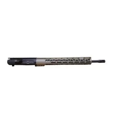 Moriarti AR-10 .308 18-inch Salt & Pepper FDE M-LOK upper with A2 flash hider