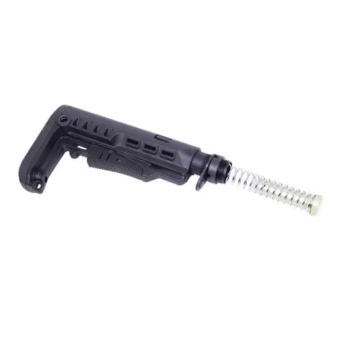 AR-15 M.C.S STOCK / MULTI CALIBER COLLAPSIBLE STOCK KIT / BLACK