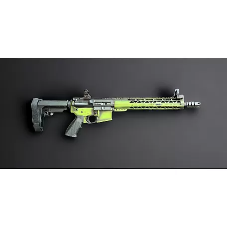 AR-15 5.56/.223 Moriarti 12.5" Zombie Slayer Semi Auto Pistol | Battleworn Green