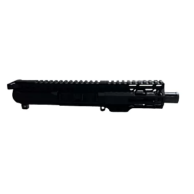Moriarti AR-9 9MM 4.5" Pistol Upper Assembly with BCG and Charging Handle - Slick, Non-LRBHO