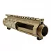 AR-15 5.56 NATO 16" Rifle Kit with 10" Quadrail, Tanker Muzzle Brake, and Camo Burnt Bronze Finish