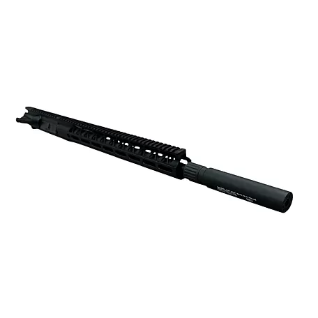 300 AAC Blackout 16" Complete AR-15 Upper Assembly – Black Canon Edition | Moriarti Armaments