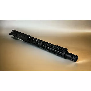 Moriarti AR-15 300 AAC Blackout 16" MLOK Upper Assembly with Slip Over Barrel Shroud | Pistol Length Gas System