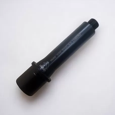 AR-9 5.5" 9mm Barrel - 4150 Chrome Moly Vanadium, 1:10 Twist, Black Nitride, 1/2x36