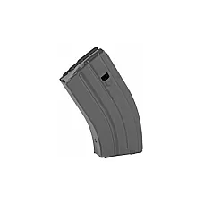 DURAMAG SS 20-Round Magazine – 224 Valkyrie/6.8 SPC, Stainless Steel, Gray AGF Follower, Black