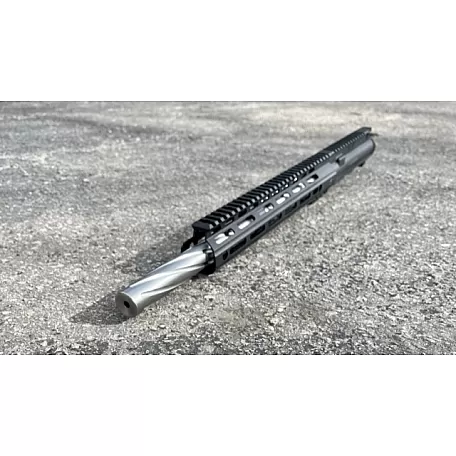 AR-15 5.56/.223 16" stainless steel x-treme fluted bull upper assembly / Mlok