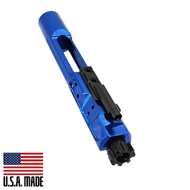 AR-15 Polished Aluminum Lightweight Competition Bolt Carrier Group - Blue
