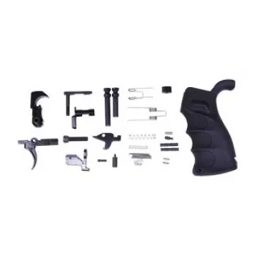 AR-10 .308 Complete Lower Parts Kit with Ergonomic Pistol Grip – DPMS Compatible