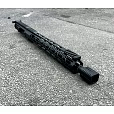 AR-45 .45 ACP 16" Lightweight Upper with Diverter – Slick Side, BCG and CH | Moriarti Armaments