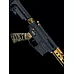 AR-9 9MM Moriarti Arms 7.5" Slick Side Pistol / Gold Plated / LRBHO