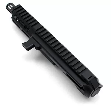 Moriarti AR-9 5.5" Side Charging LRBHO Pistol Cal Complete Upper Assembly with BCG - 9MM