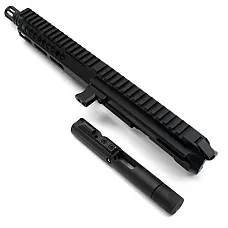 Moriarti AR-40 8" Side Charging LRBHO Pistol Cal Complete Upper Assembly with BCG - .40 S&W