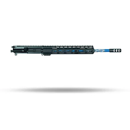 AR-15 5.56/.223 16" Blue Diamond Fluted Tactical Upper w/ 12" MLOK & Triport Brake | Moriarti Arms