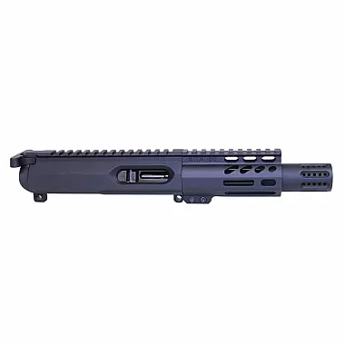 Moriarti AR-9 9MM 4.5" Slick Side Micro Pistol Upper / Shroud / BCG & Charging Handle - Non-LRBHO