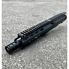 AR-15 5.56/.223 7.5" Pistol Upper with 7" M-LOK Handguard and Triport Muzzle Brake – 1:7 Twist, Nitride Barrel