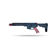 MA-15 5.56/.223 10.5" Patriotic Series Pistol | Red Claw Muzzle Brake | Drop-In Trigger