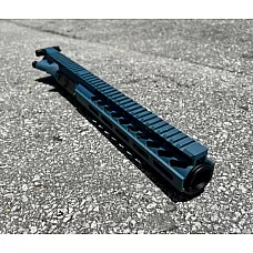 AR-15 5.56/.223 7.5" Pistol Upper Assembly - Titanium Blue