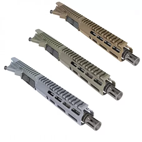 AR-15 7.62x39 7.5" Slim Nitride Upper Assembly with Cerakote – FDE, ODG, Grey | Moriarti Arms
