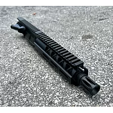 Moriarti AR-15 7.62x39 7.5" Nitride Pistol Upper Assembly / M-LOK