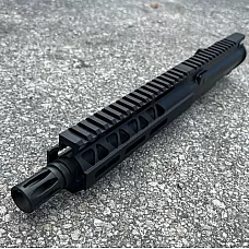 Moriarti AR-15 7.62x39 7.5" Nitride Pistol Upper Assembly / M-LOK