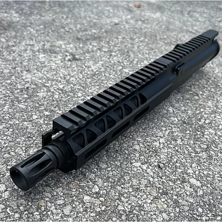 Moriarti AR-15 7.62x39 7.5" Nitride Pistol Upper Assembly / M-LOK