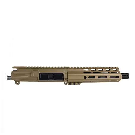 AR-15 7.62x39 7.5" Slim Nitride Upper Assembly with Cerakote – FDE, ODG, Grey | Moriarti Arms