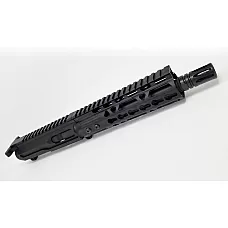 Moriarti AR-45 .45 ACP 7.5" Slick Side Pistol Upper Half with BCG and Charging Handle / LRBHO