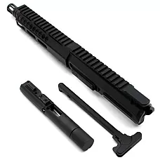 Moriarti AR-10MM 10.5" Slick Side Premium Complete Upper Receiver | LRBHO