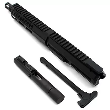 Moriarti AR-9 5.5" LRBHO Slick Side Complete Upper Assembly with BCG and CH - 9MM