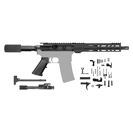 AR-15 5.56/.223 10.5" Pistol Kit /10" slim mlok rail / Classic