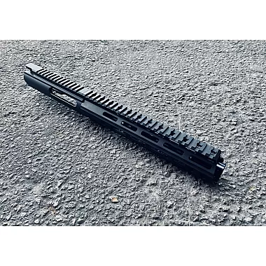 AR-15 5.56/.223 7.5" Slick Side Upper Assembly with Mini Can and M-LOK Free Float Handguard