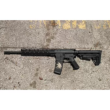 Moriarti AR-15 16″ 6MM ARC Nitride Rifle with M-LOK Rail & Alpha Stock