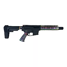 Moriarti Arms MA-45 8.5" Rainbow PVD Anodized .45 ACP Pistol | SBA3 Brace & LRBHO