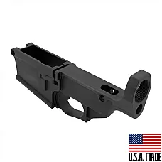 AR-10 .308 80% Anodized Billet Lower Receiver for DPMS Style Builds – CNC Machined, Compatible with DPMS & SR-25 Magazines, Made in USA